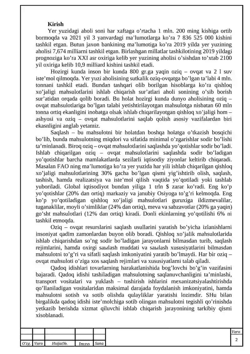Qadoqlash materiallari va ularning vazifalari 2