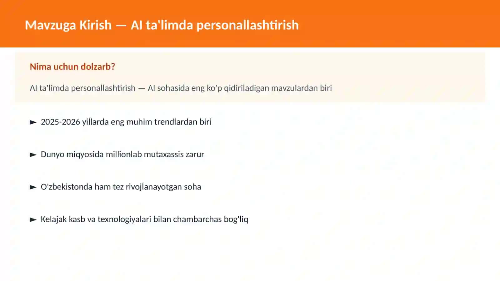 AI ta'limda personallashtirish 2
