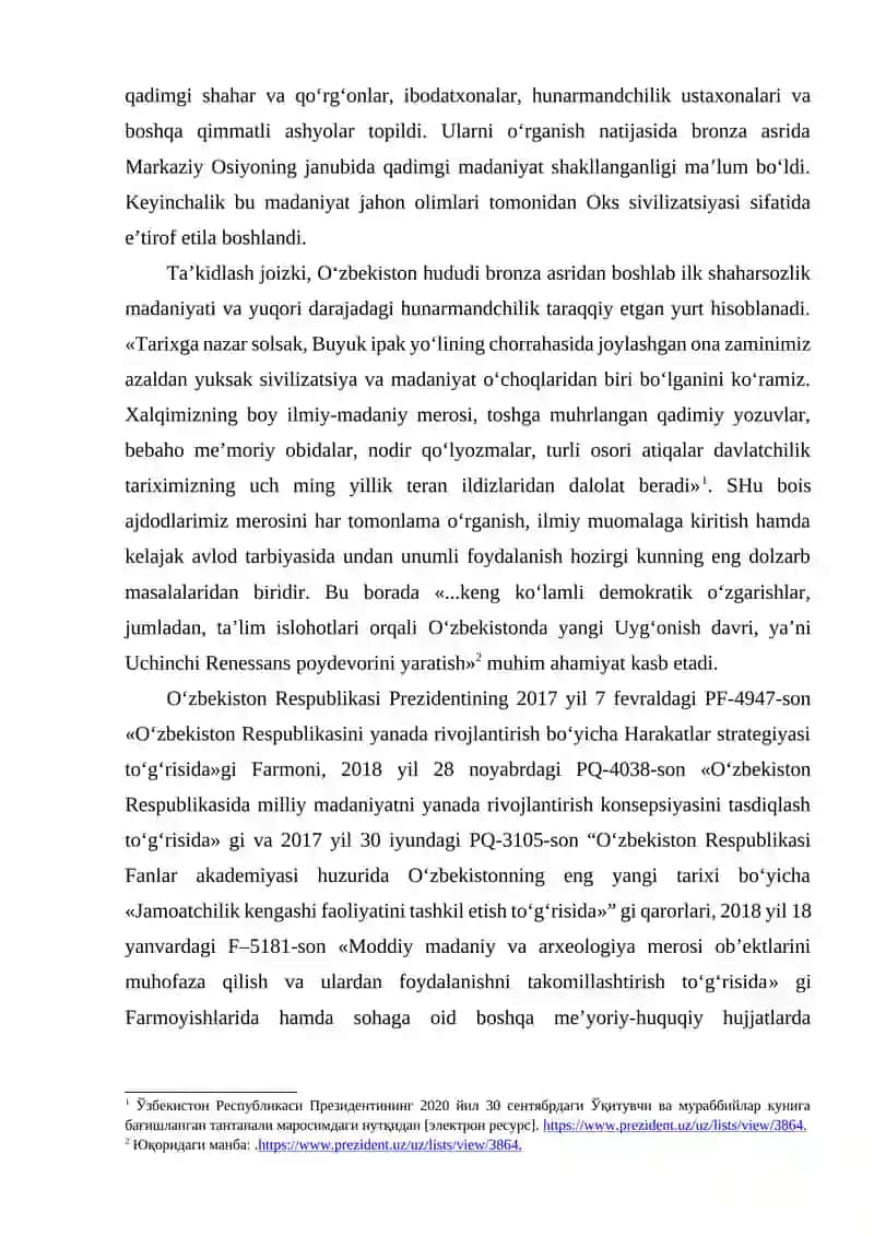 O‘ZBEKISTON TARIXINI O‘RGANISHDA SIVILIZATSION QARASHLARNING SHAKLLANISHI. O‘ZBEKISTON TARIXINI DAVR- LASHTIRISHDA SIVILIZATSION QARASHLAR. 2