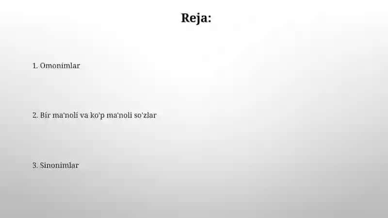 Omonimlar 2