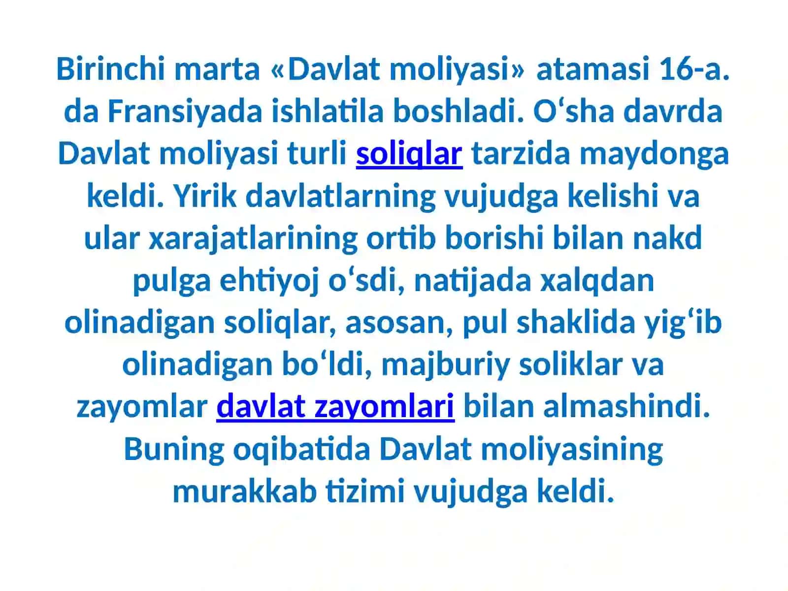 DAVLATMOLIYaSI 2