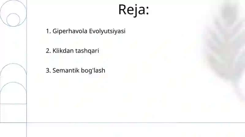 Zamonaviy gipermatinli bog'lanish 2