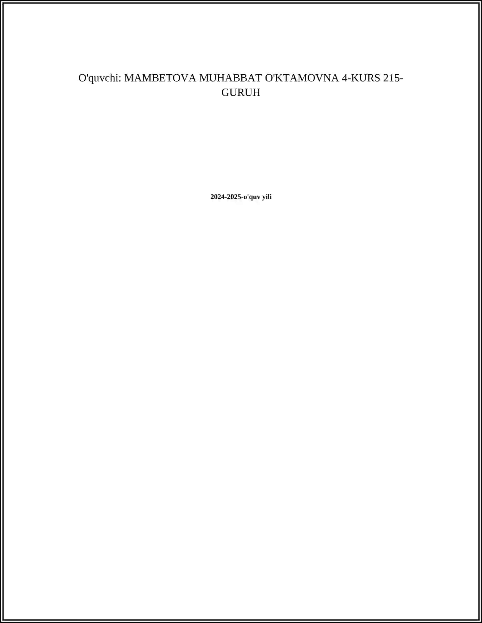 BOSHLANG'ICH TA'LIMDA INTEGRATSIYA 2