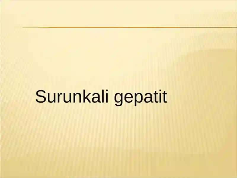 Surunkali gepatit 2