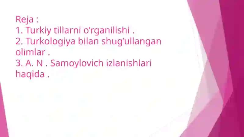 Rus turkologlarining turkiy tillarga oid tasnifi 2