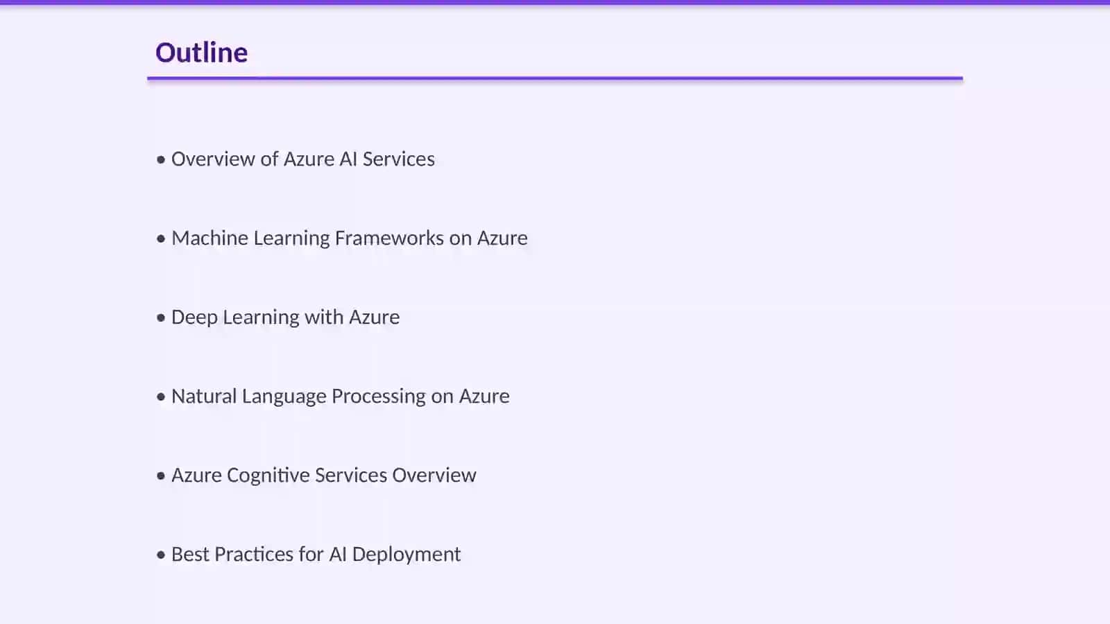 Azureda AI vaML processing servislari haqida 2