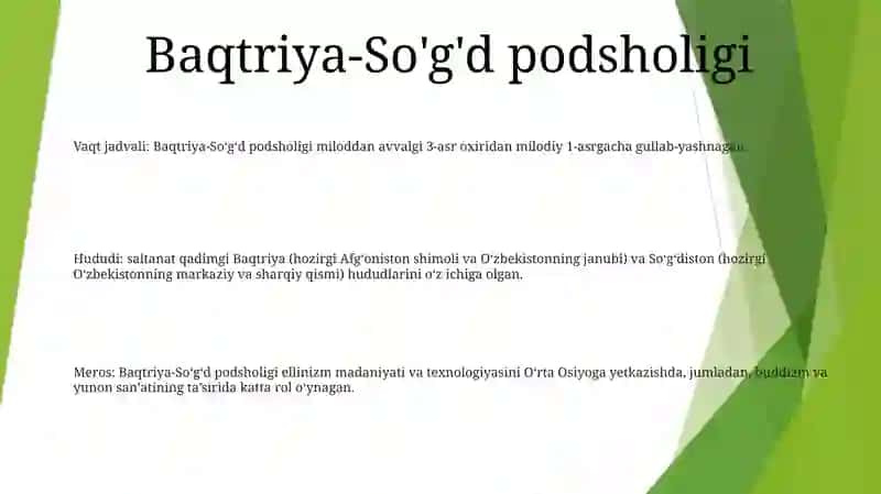 O’Zbek Davlatchiligining Tarixiy Bosqichlari 2