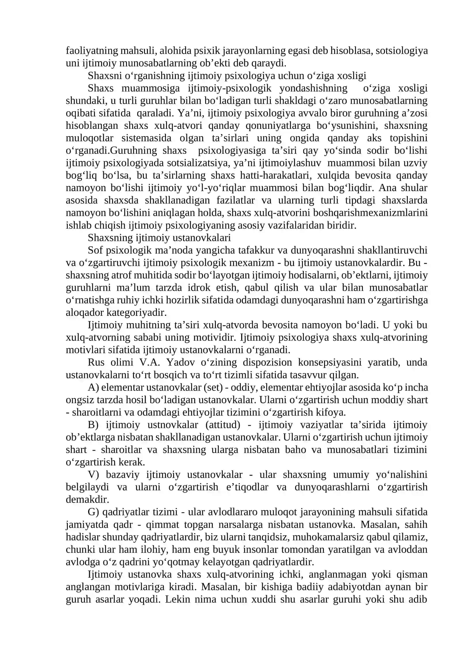 Ijtimoiy psixologiyada shaxs va faoliyat 2