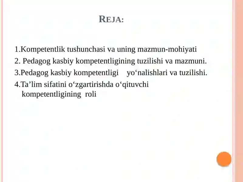 Pedagogning kasbiy kompetentligi va kreativligi 2