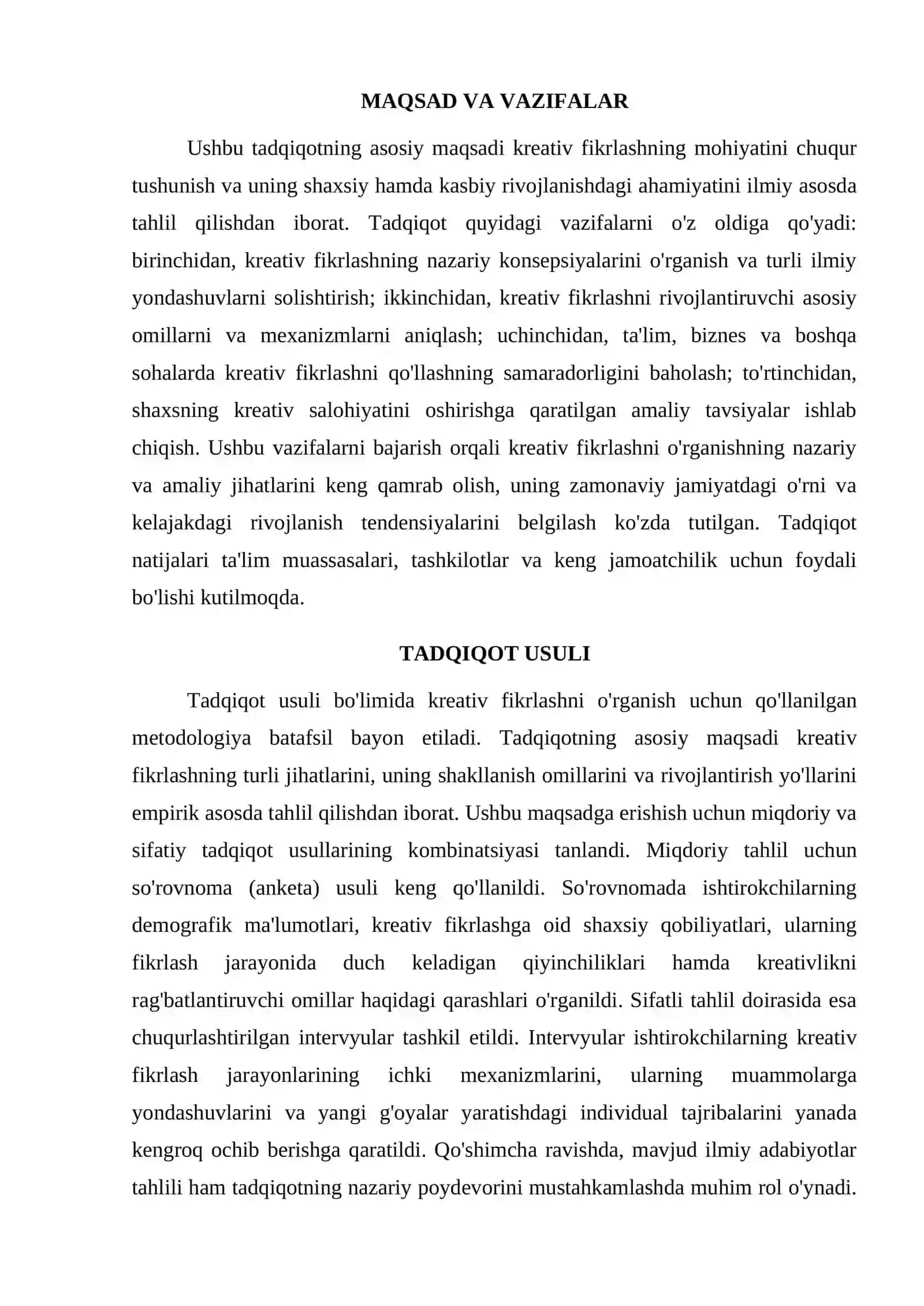 KREATIV FIKRLASH 2