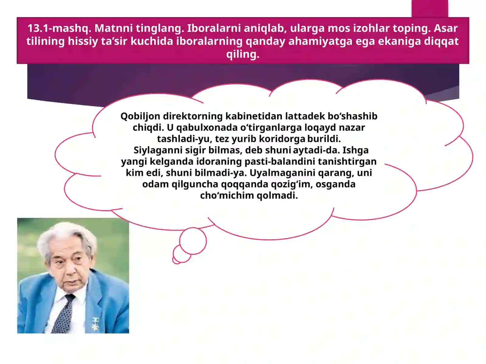 13-mavzu. SO‘ZVA IBORA TENG EMAS 2