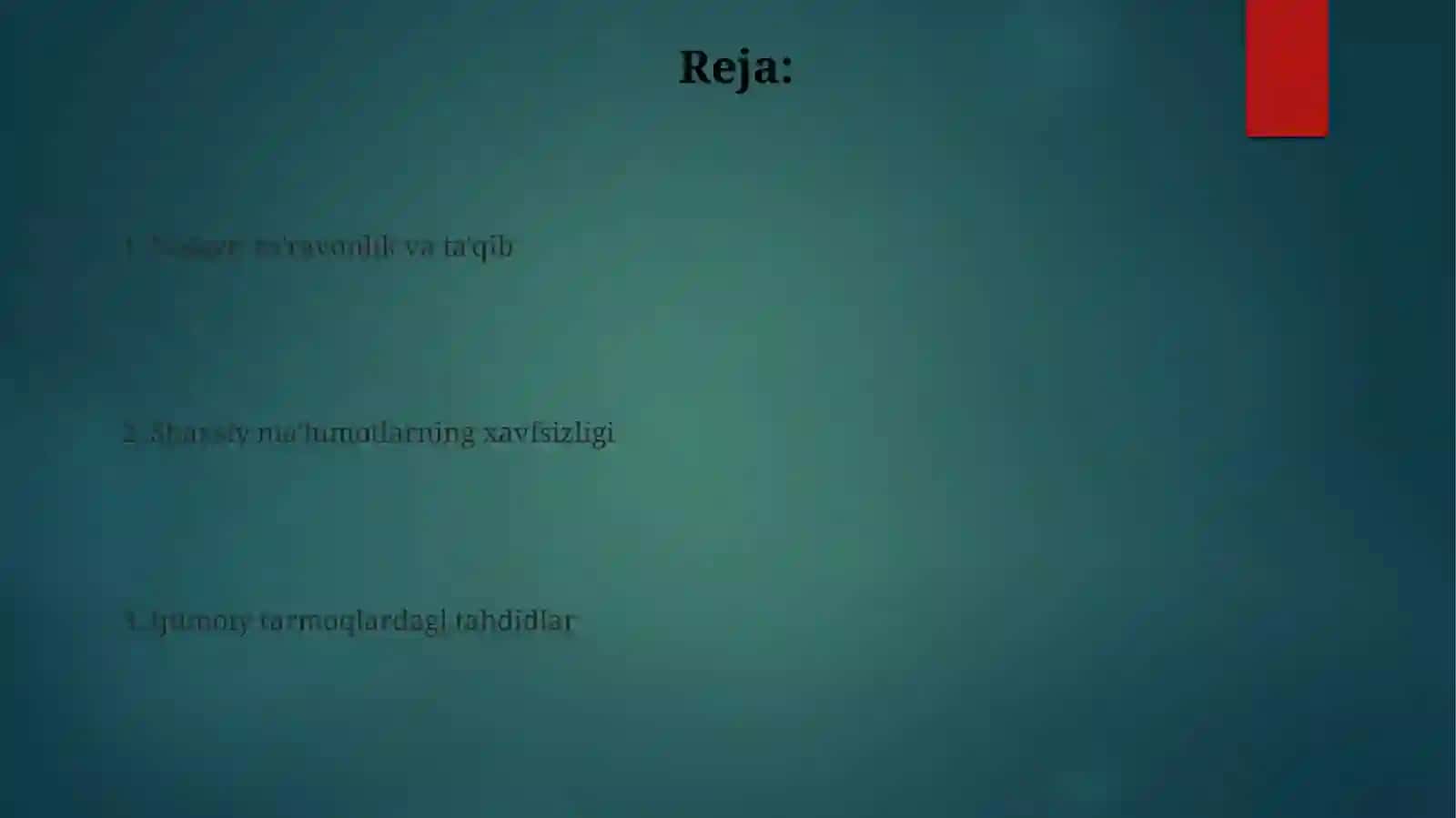 Ijtimoiy mediada taxdid va xavf-xatarlar 2