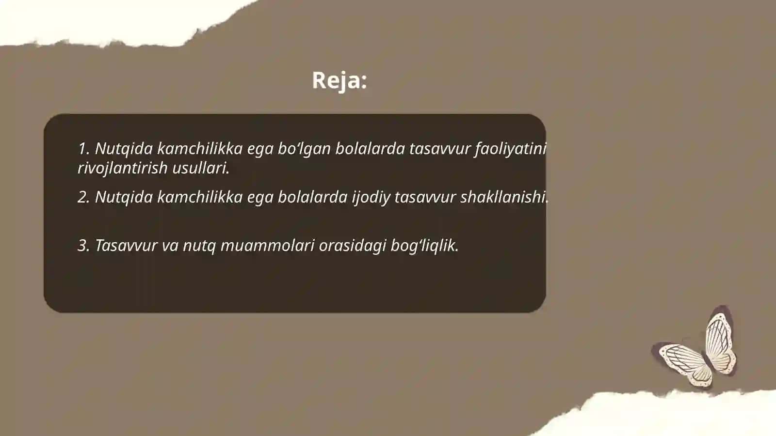 Nutqida kamchiligiga ega bo‘lgan bolalarning tasavvur faoliyati 2