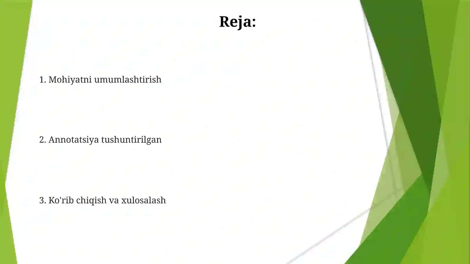 Annotatsiyarezyumtaqrizreferathaqida 2