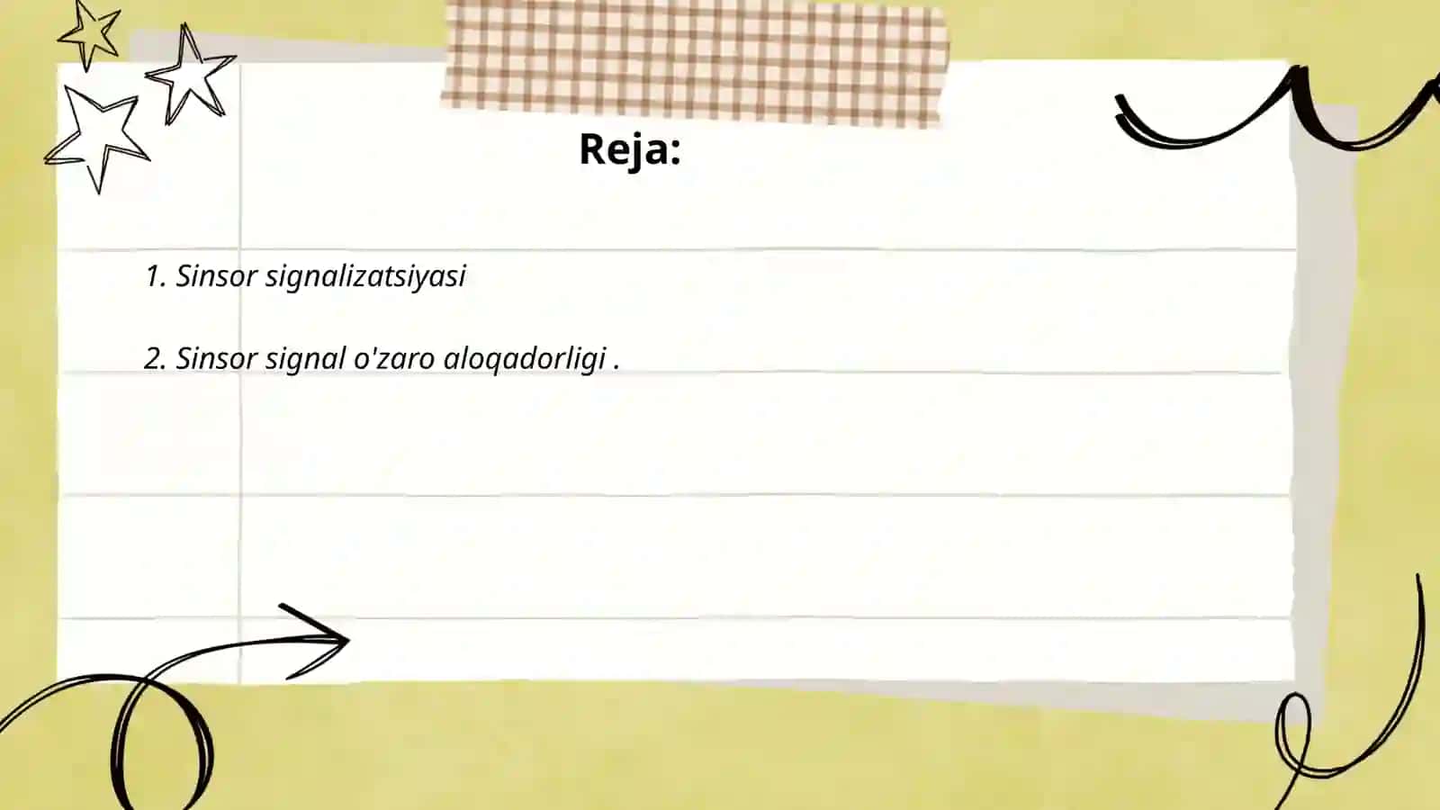 Sinsor signalizatsiyasi 2