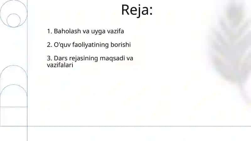 D harfi va D tovushiga dars ishlanma 2