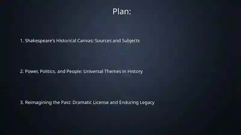 Shakespeare's Historical Themes 2