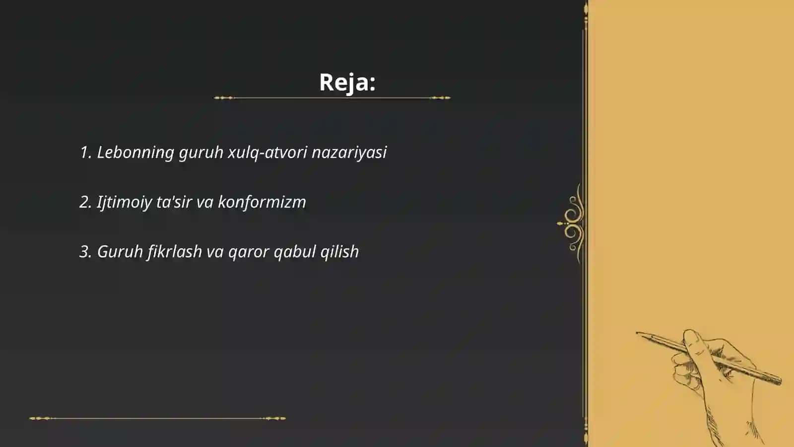 Lebonning guruh psixologiyasi 2