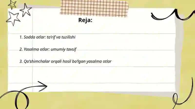 Otlarning yasalishi tuzilish jihatdan turlari 2
