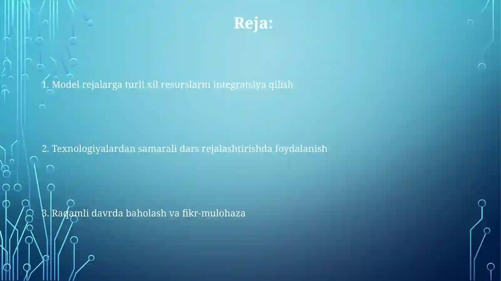 Integratsiyalashgannamunaviydarsishlanmalarinituzishtexnologiyasi 2