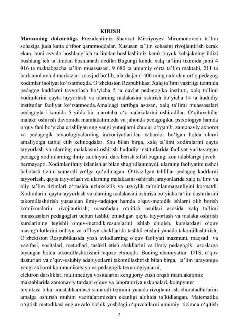 Matematika Interfaol Ta'lim Metodlari 2