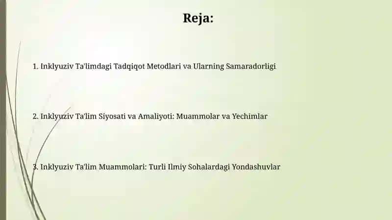 Inklyuziv Ta'limdagi Tadqiqot Metodlari va Ularning Samaradorligi 2