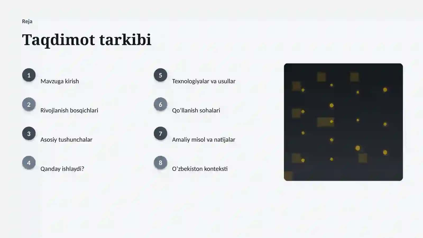 Sun’iy Intellekt boʻyicha taqdimot 2