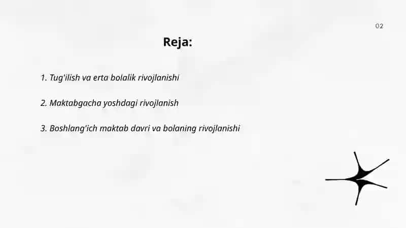Individula rivojlanish bosqichlari 2