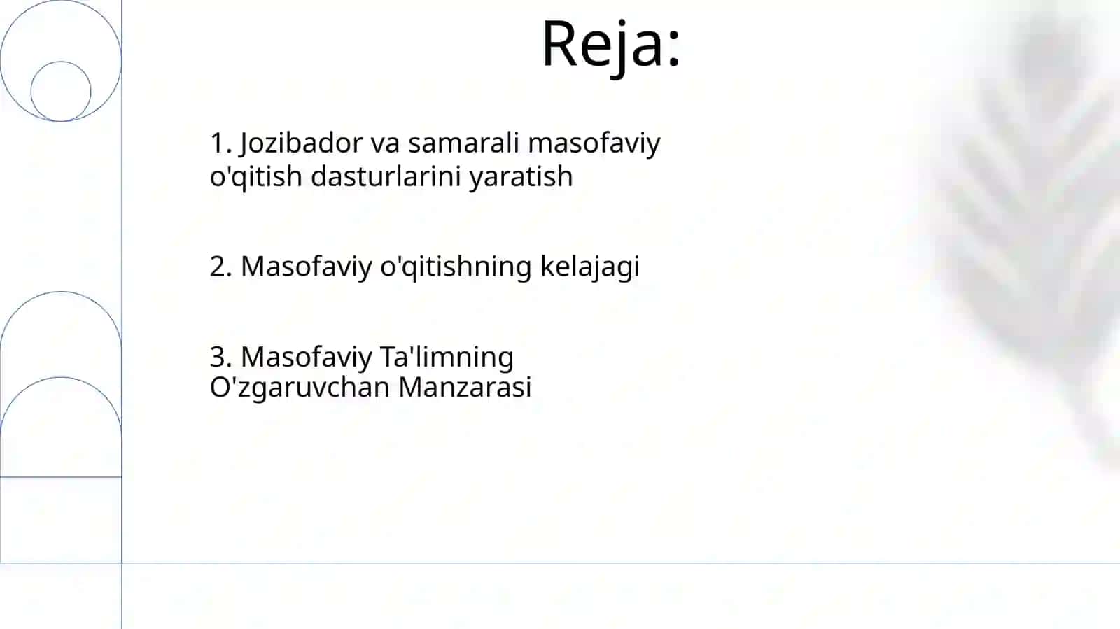 Jahonda masofaviy ta'limni rivojlantirish 2