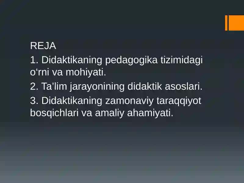 Didaktika-pedagogikafaniningtarkibiyqismisifatida 2