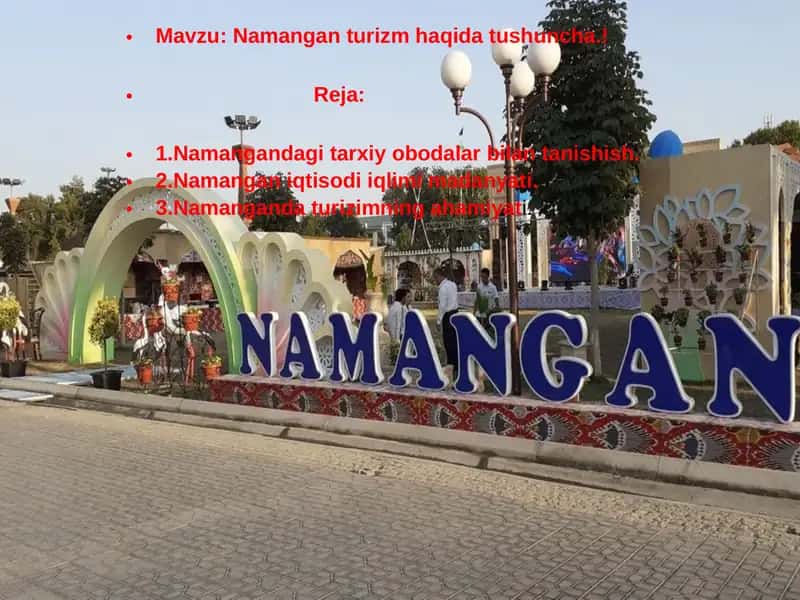 Namangan turizmi haqida 2