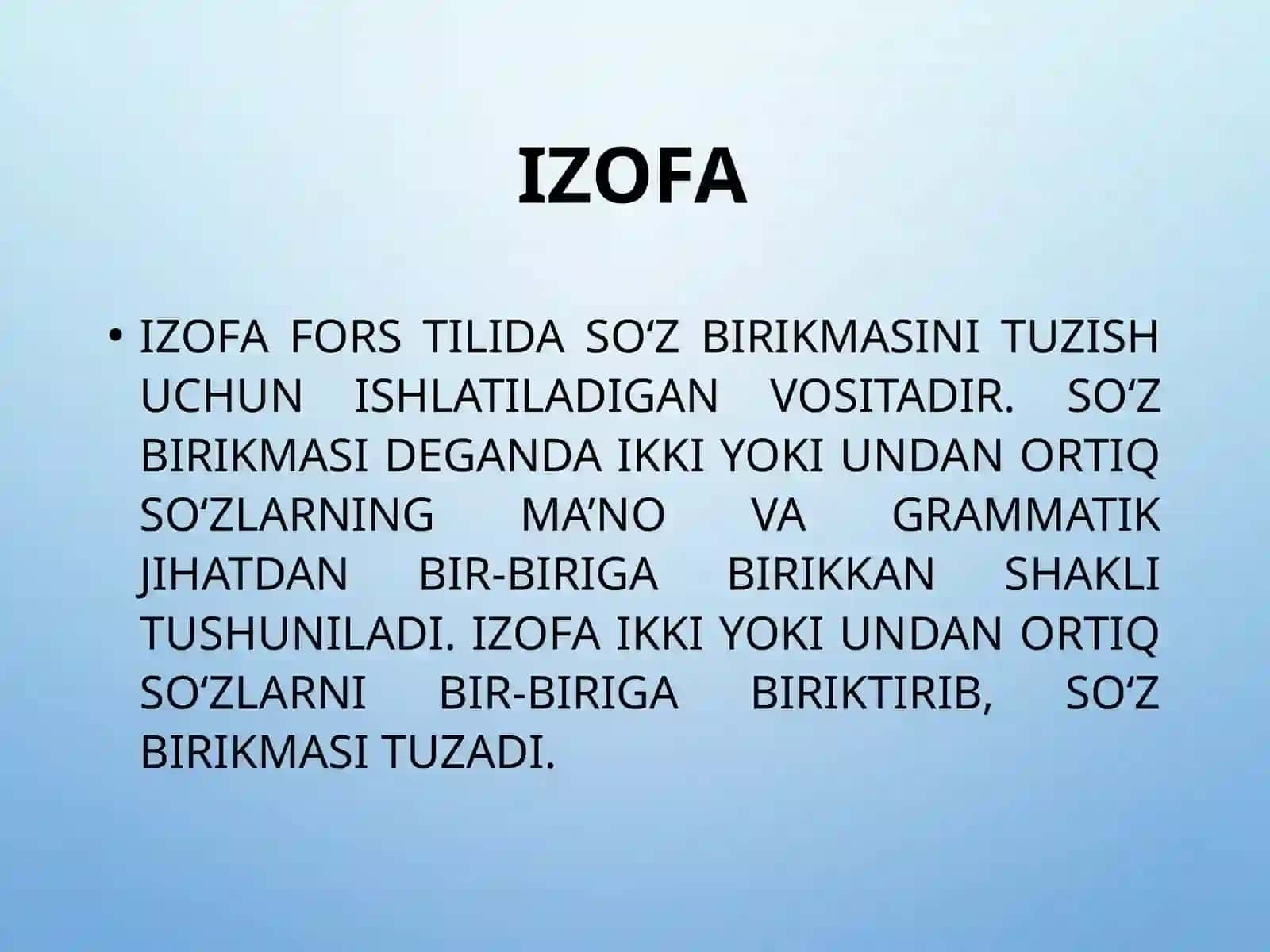 IZOFA 2