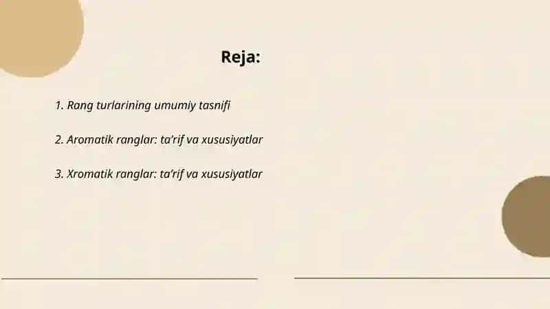 Rang turlari 2