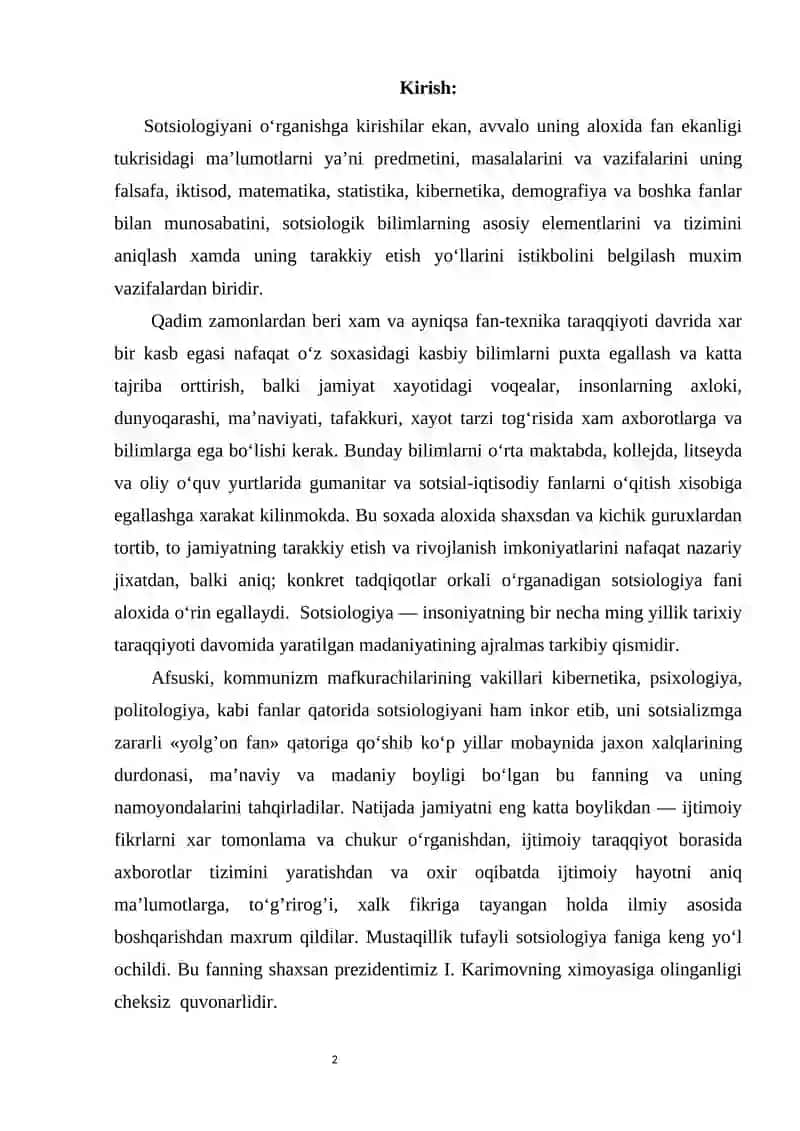 Sotsiologiya Fanlari Doktori Professor Sobirova Umida Farhodovnaning Hayoti va Ilmiy Faoliyati 2