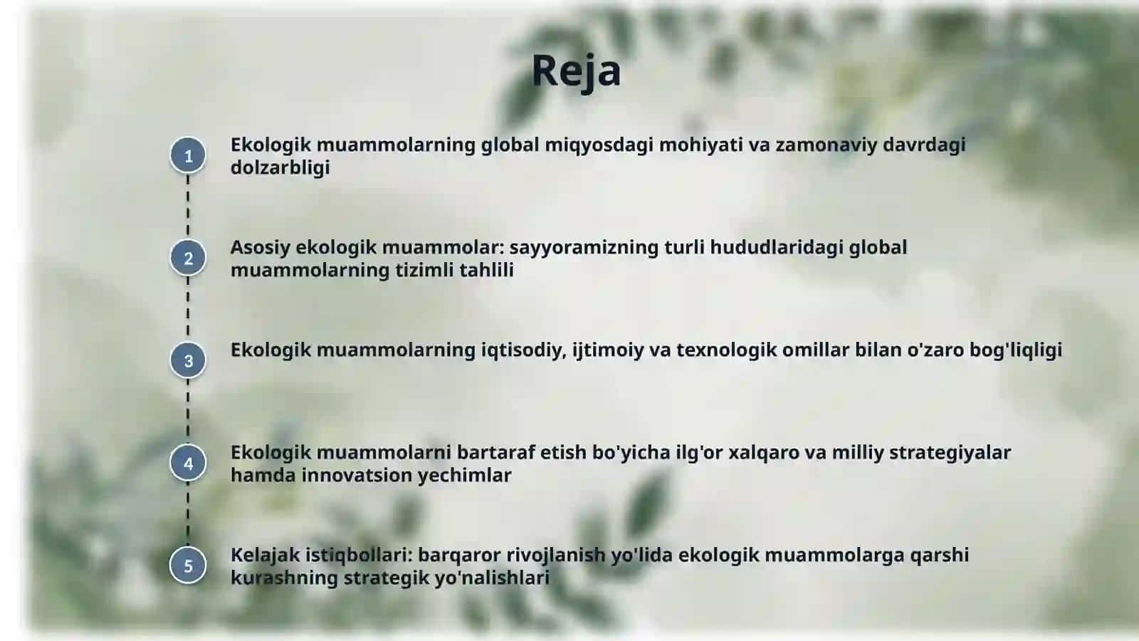 Ekologik muammolar 2