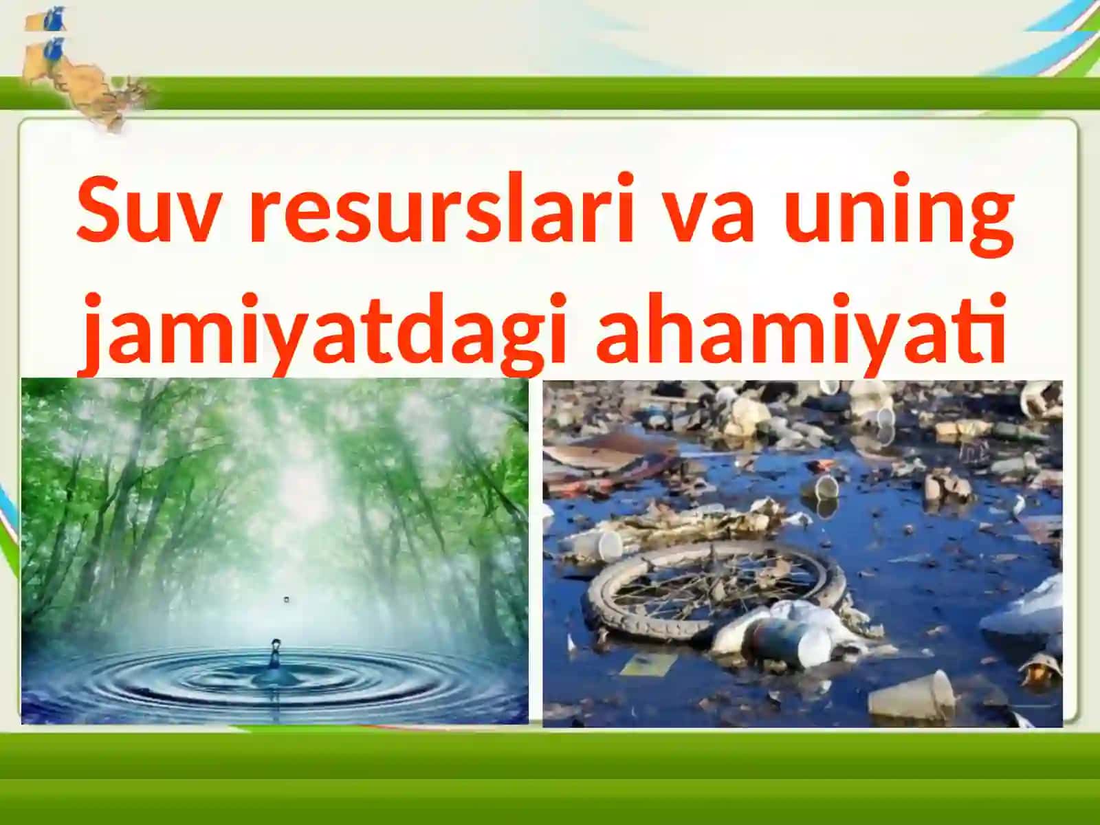 Ekologiya fanidan taqdimot ishi 2