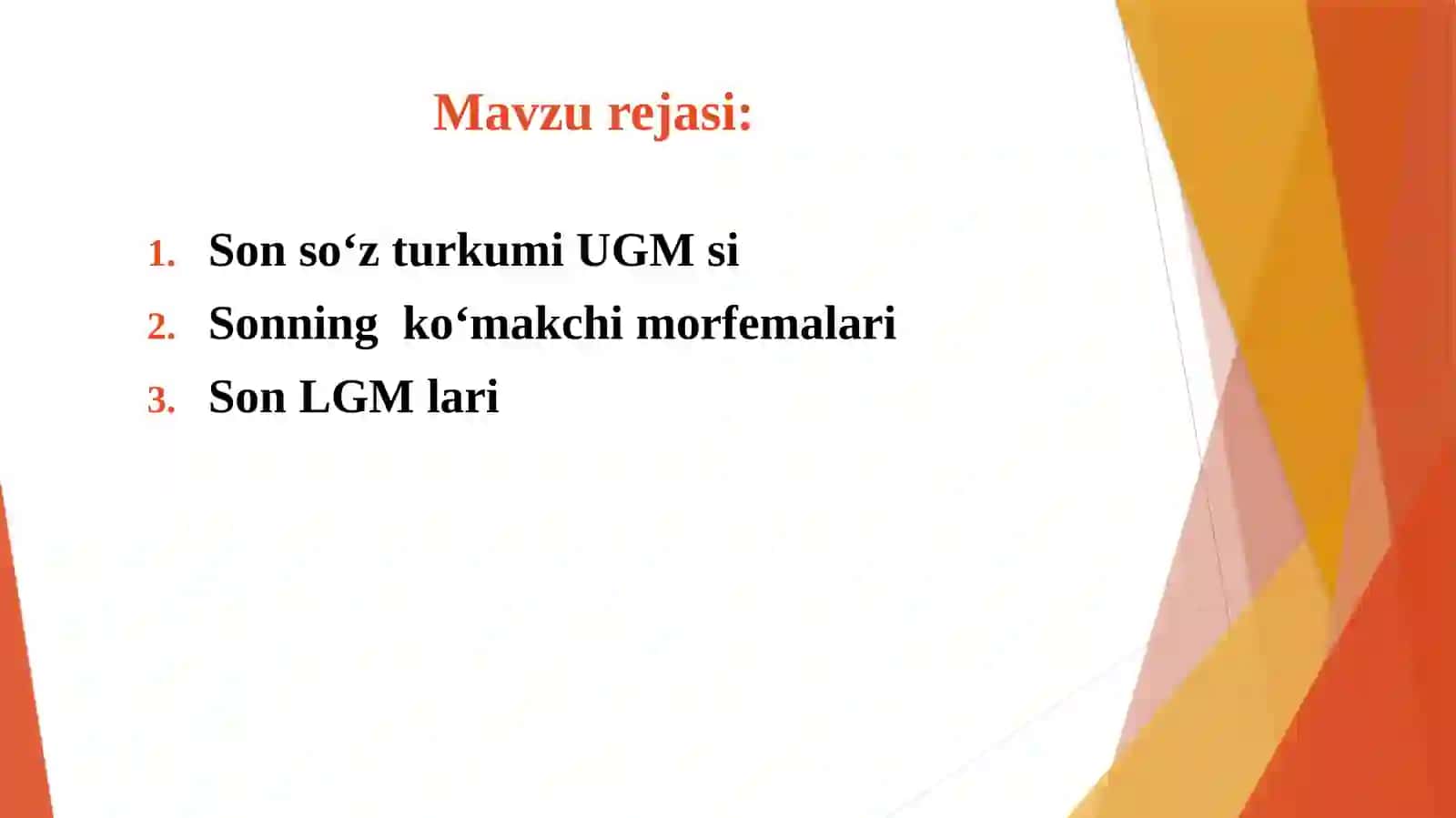 Son so‘z turkumi 2