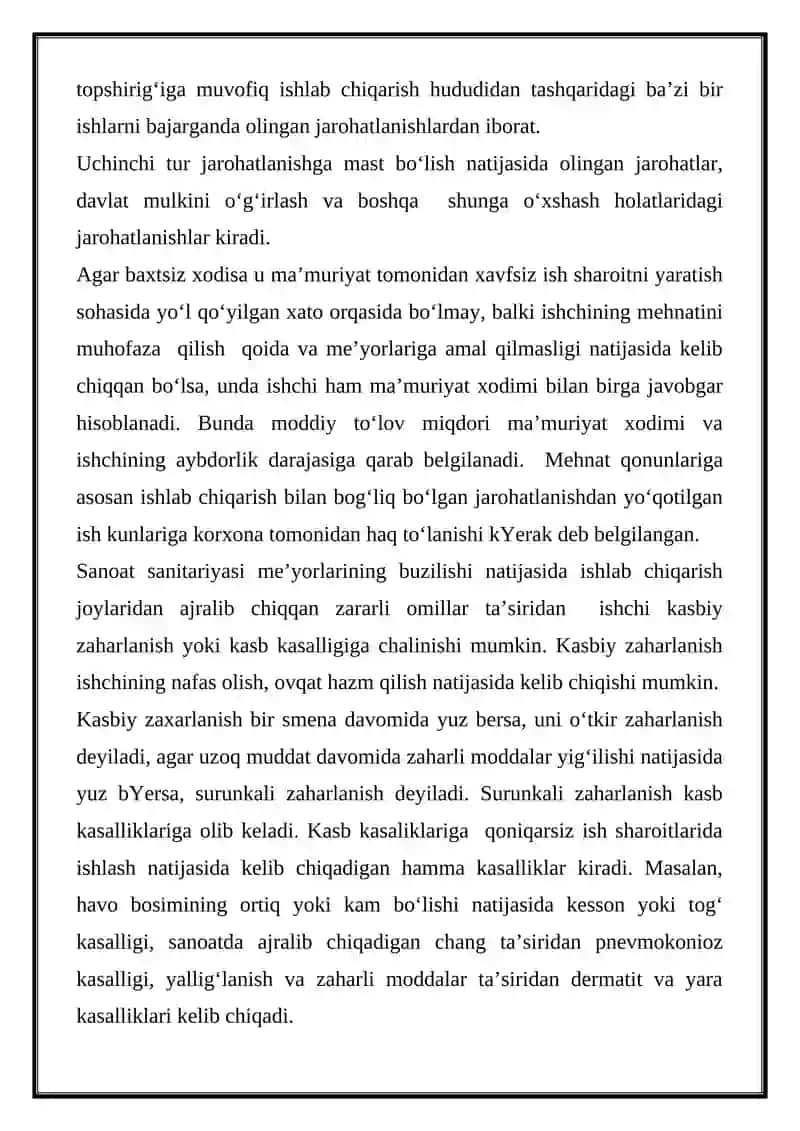 Ishlab chiqarishning fizik omillari ta’siridan rivojlangai kasb kasalliklari 2