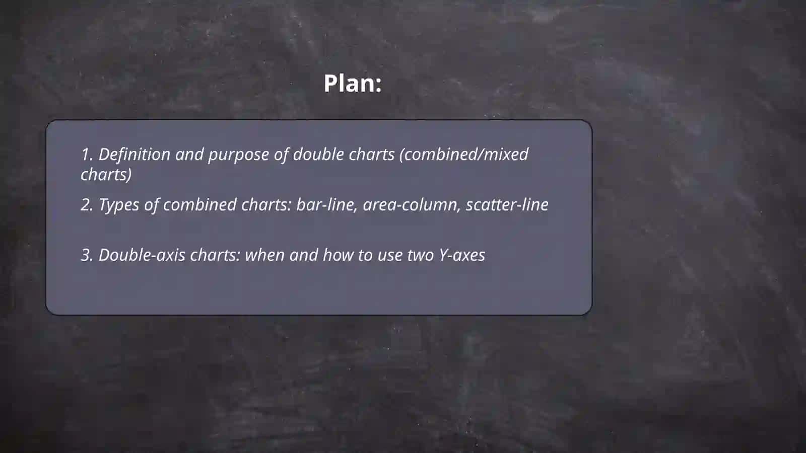 Double chart 2