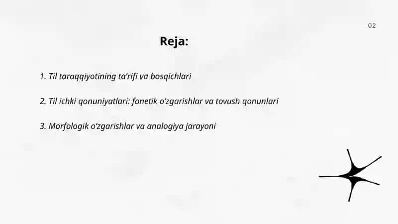 Til taraqqiyoti 2