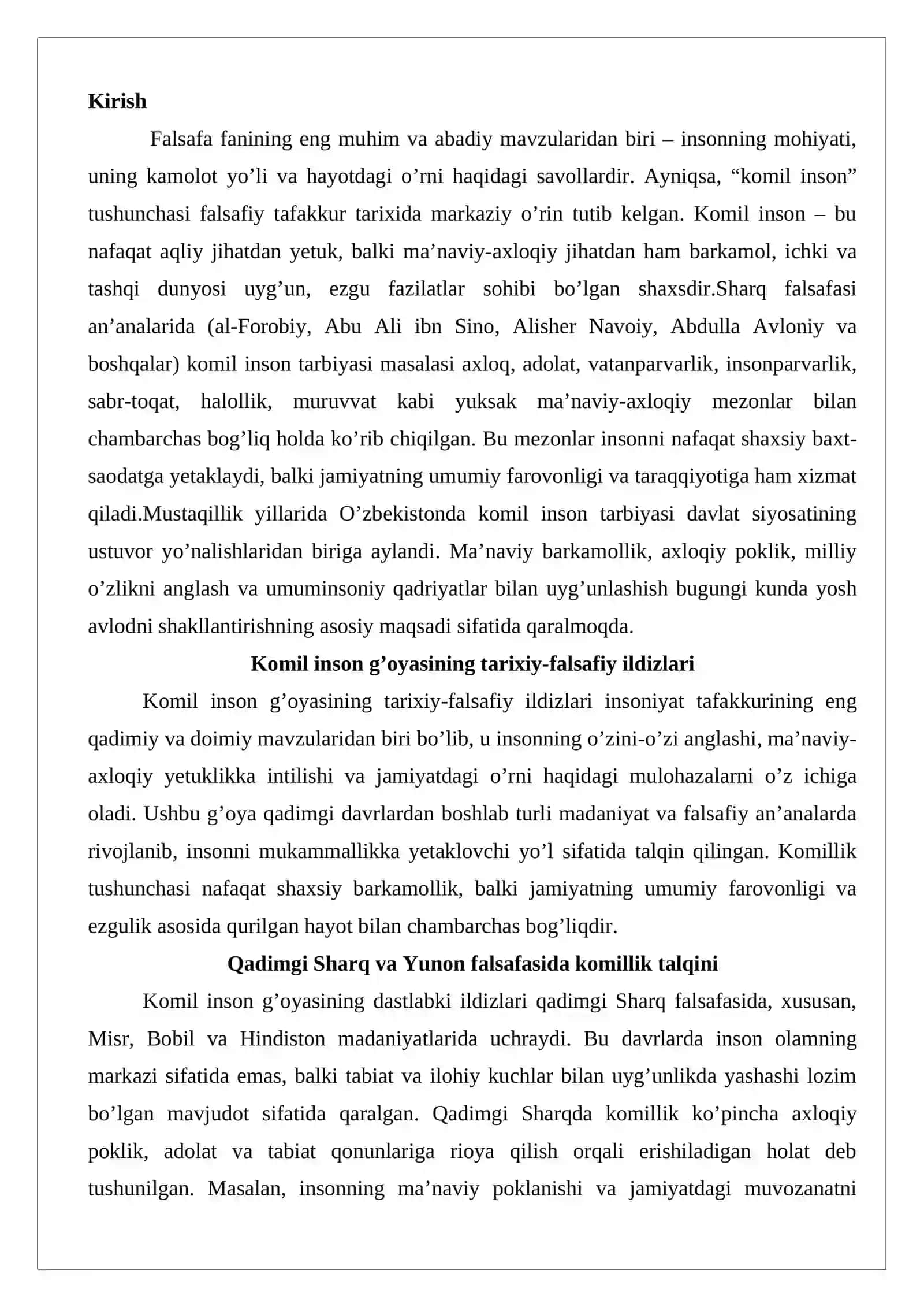 Komil inson tarbiyasida ma’naviy-axloqiy mezonlar 2