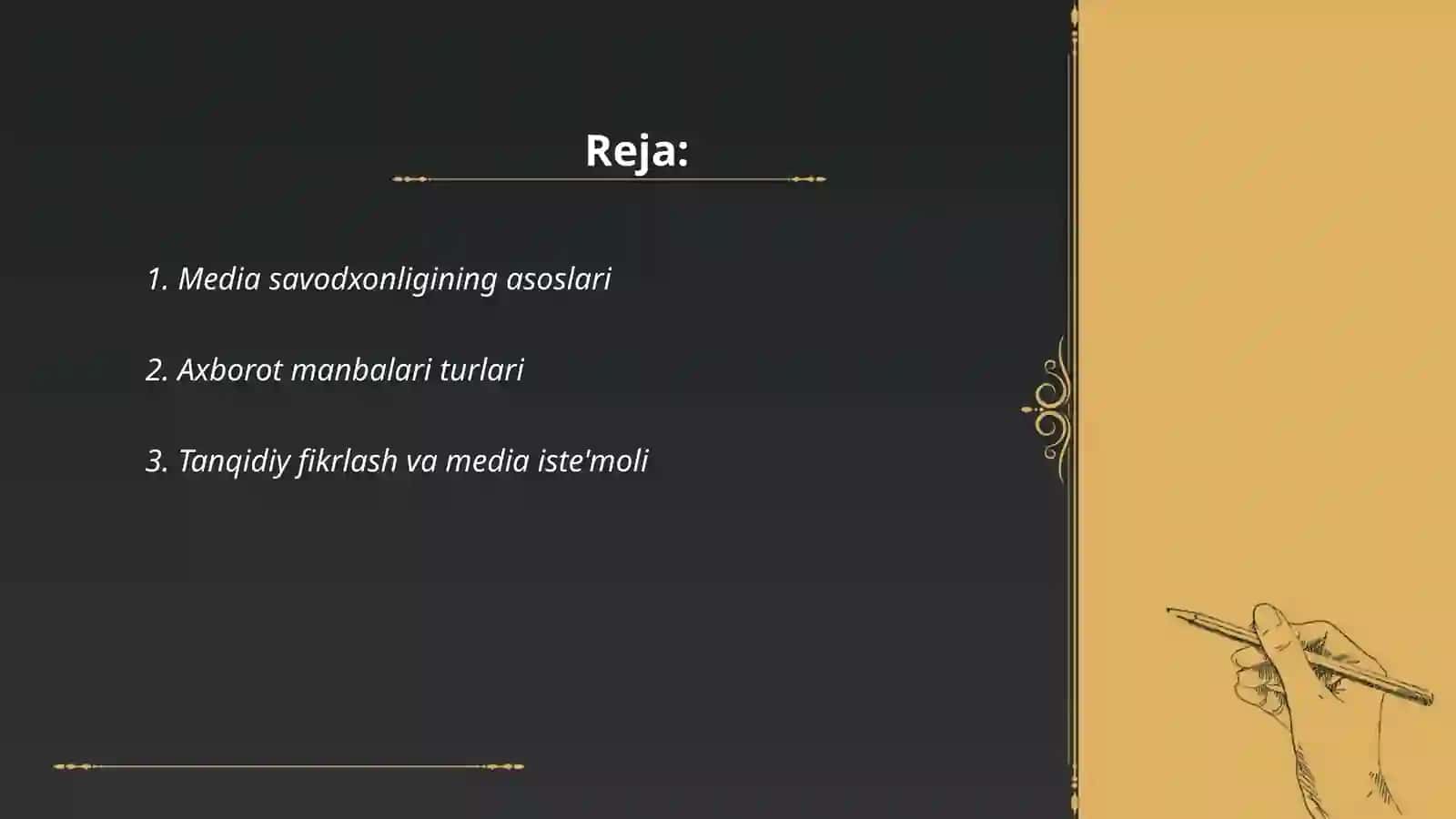 Maktab dasturida media va axborot savodxonligi 2