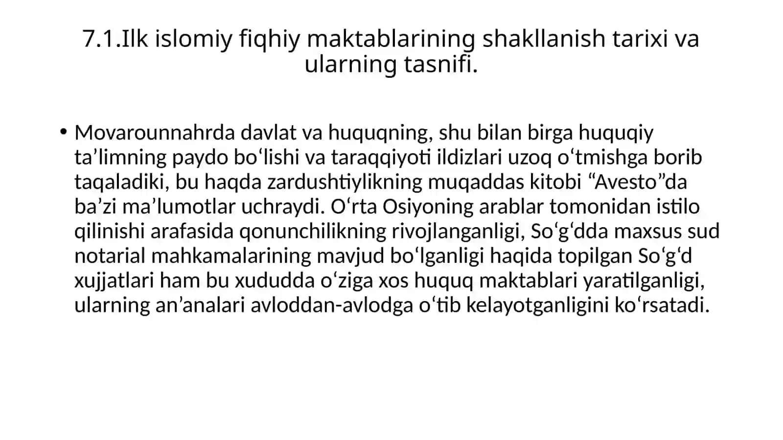 7-ISLOM FIQHIY MAKTABLARI 2