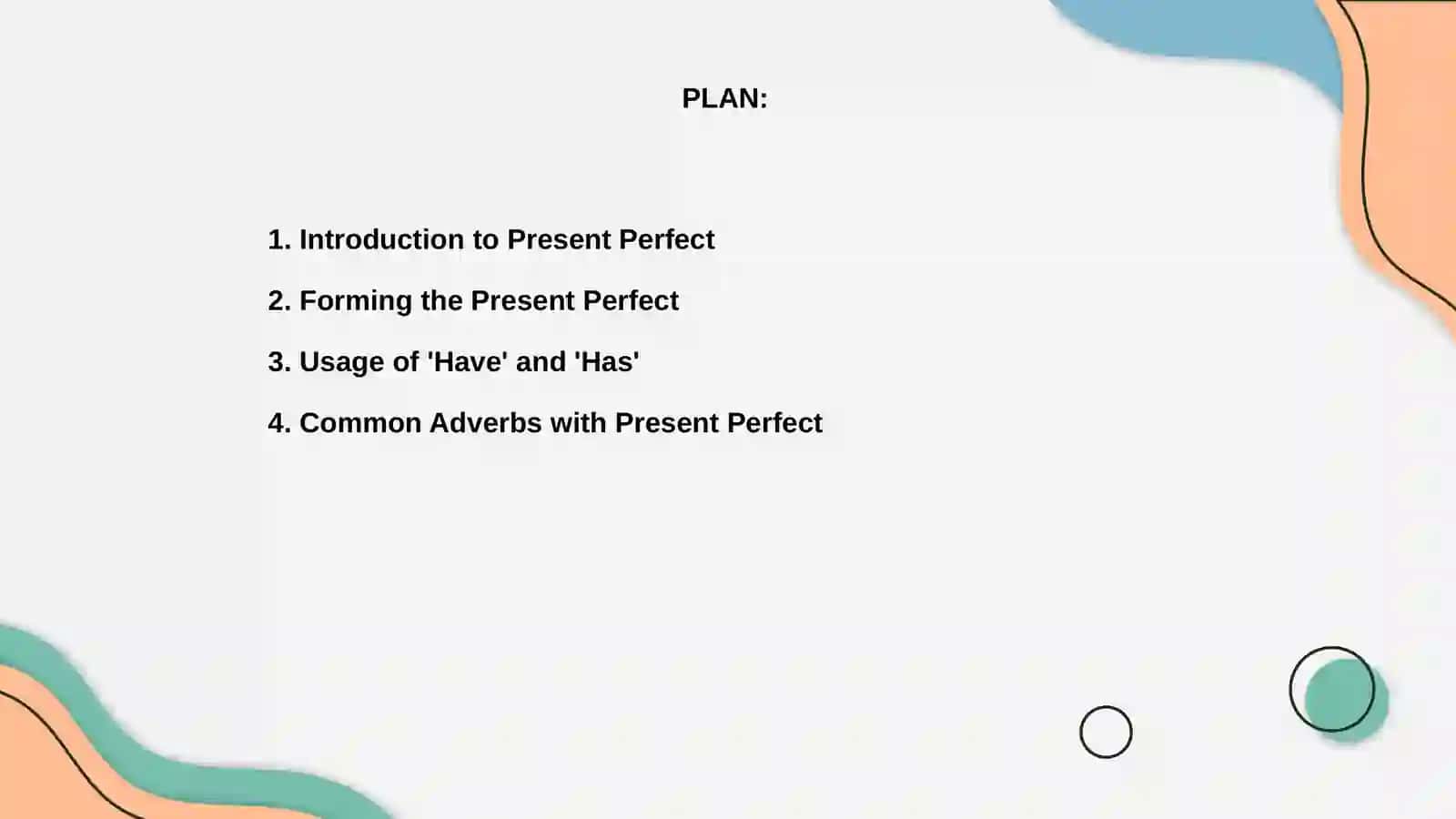Present perfect 2