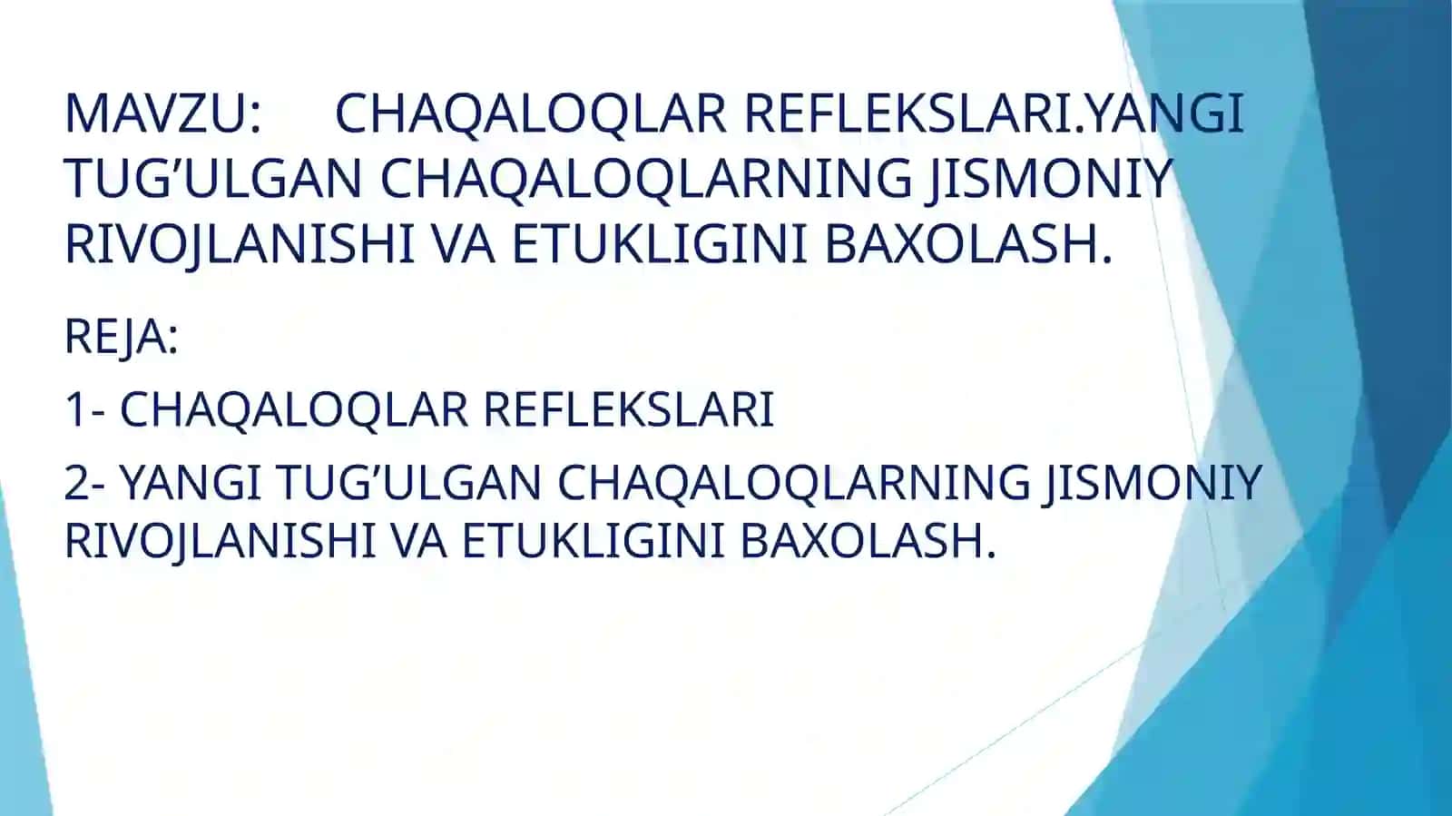 BOLALAR KASALLIKLARI PROPIDEVTIKASI 2