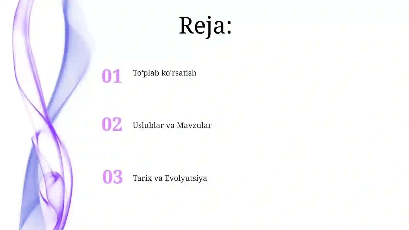 DEKORATIV SUVOQLAR 2