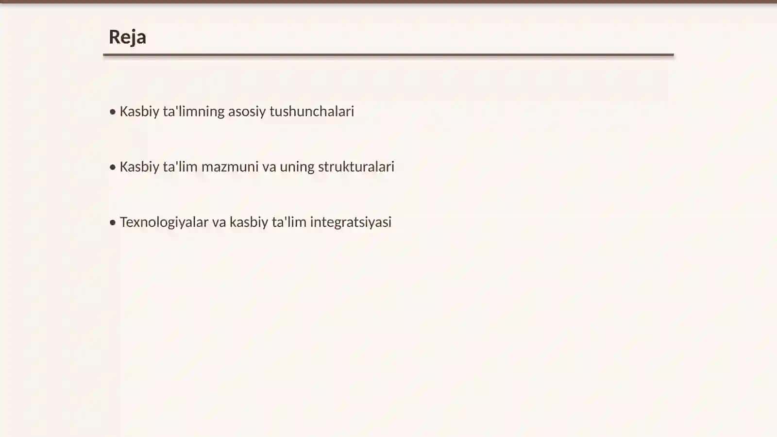 Kasbiy ta'lim mazmuni va texnologiyalari 2
