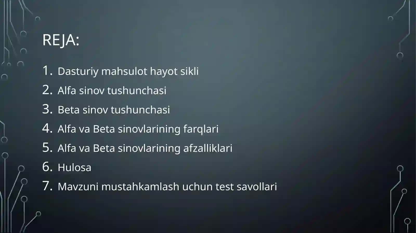 Alfa sinov va Beta sinovlari 2