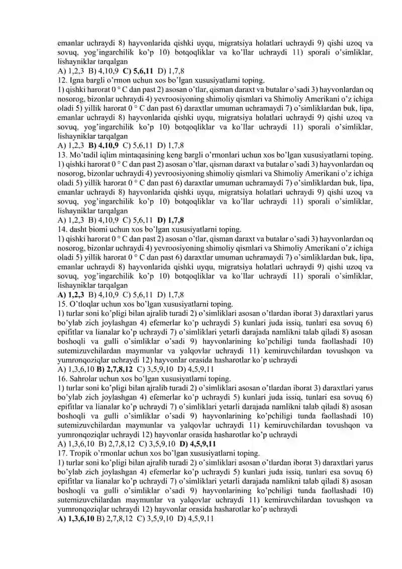 11-sing biologiya test 2