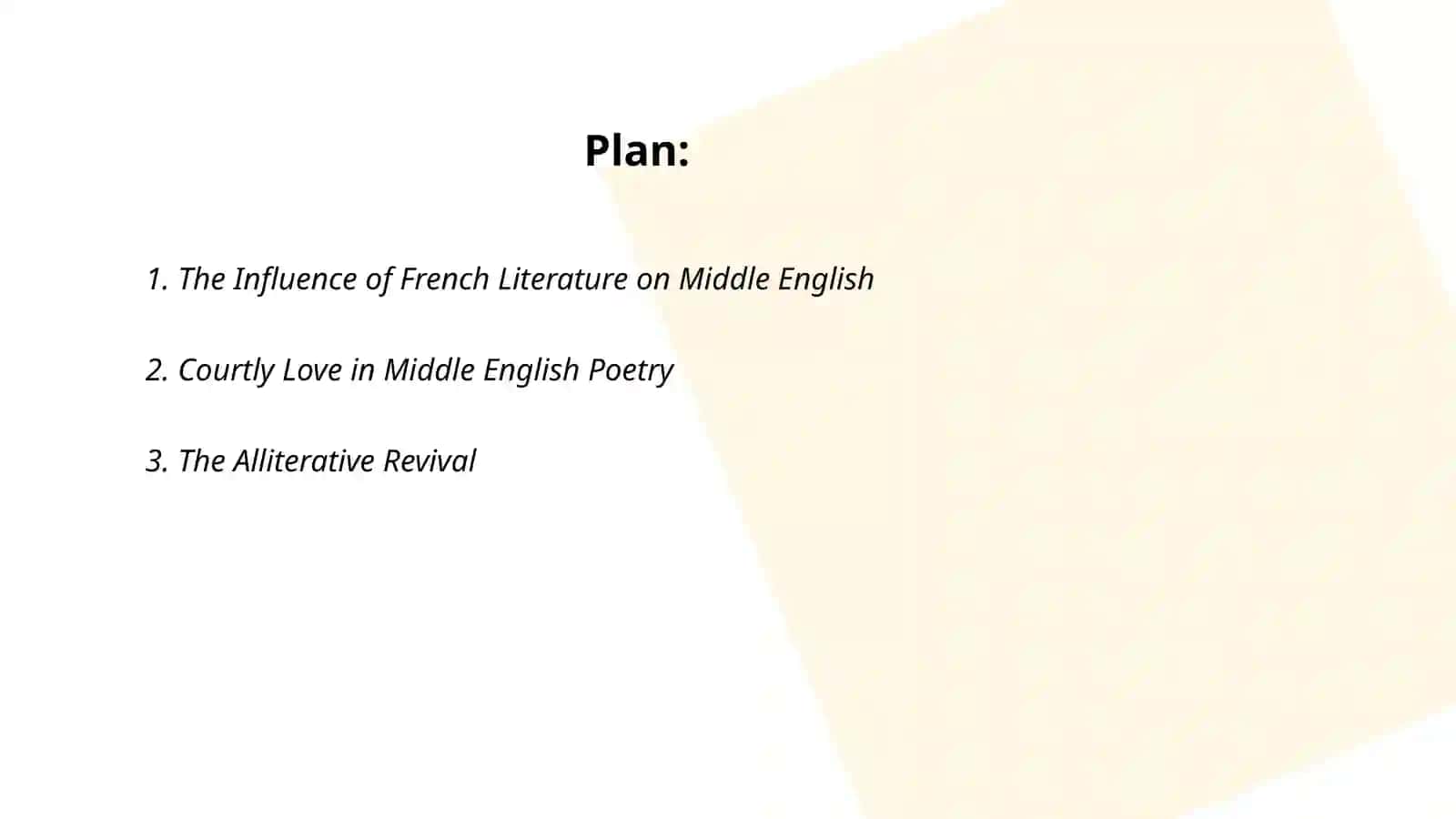 Influence of French Literature on Middle English 2